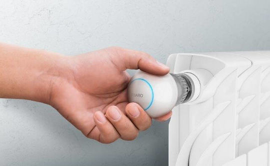 Fibaro Χειροκίνητη Θερμοστατική Κεφαλή για Σώμα Καλοριφέρ 1τμχ