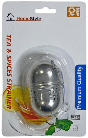 Homestyle Teesieb mit Kette Metallisch 1Stück 9082392