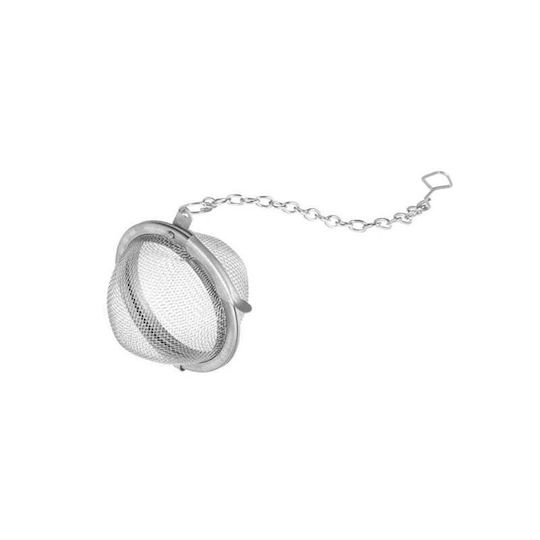Atmosphera Αυγό Τσαγιού with Chain Metallic 1pcs 92373