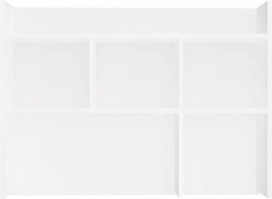 Wooden White Wall Shelf