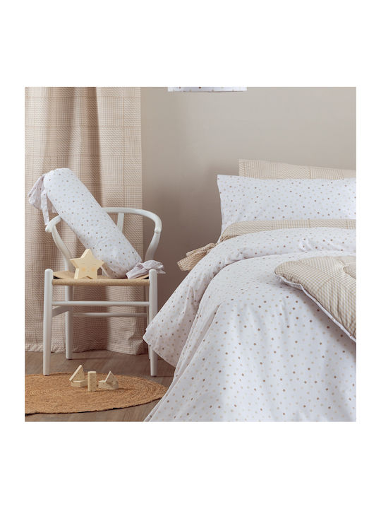Palamaiki Bon Bon Cot Duvet Beige 110x150cm