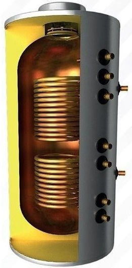 Sonne Οριζόντιο Boiler Λεβητοστασίου Χάλκινο 200lt με έναν Εναλλάκτη Διπλής Ενέργειας