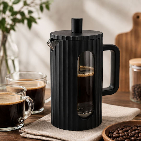 Ankor Manual Filter Coffee Maker Stainless Steel Black 600ml