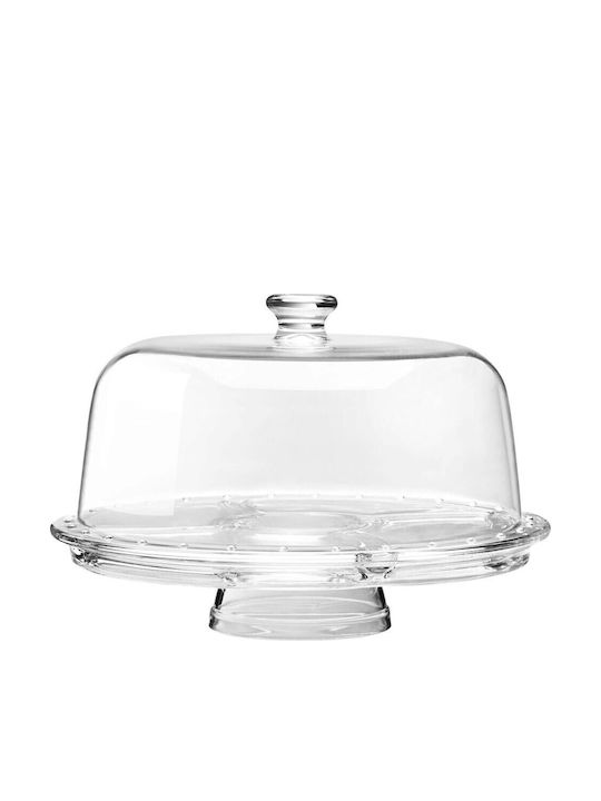 Borgonovo Palladio Cake Stand Transparent 31x31cm