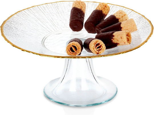 Home&Styling Collection Τουρτιέρα με Πόδι Λευκή