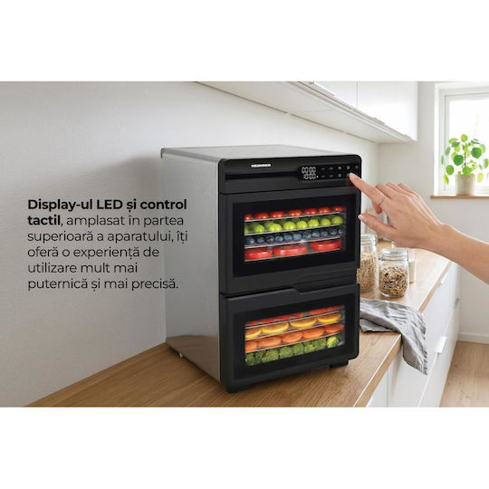 Heinner Food Dehydrator with 12 Shelves and Adjustable Temperature 35-80°C