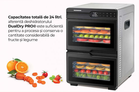 Heinner Food Dehydrator with 12 Shelves and Adjustable Temperature 35-80°C