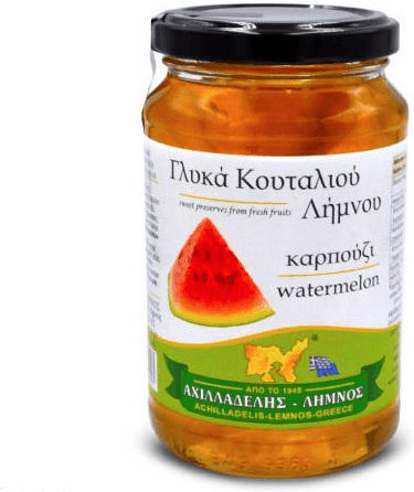 Αχιλλαδέλης Γλυκό του Κουταλιού Καρπούζι 450gr