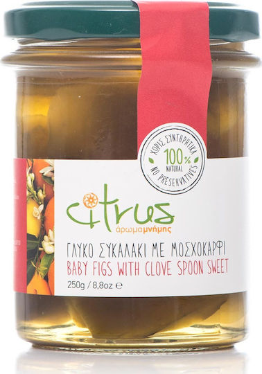 Citrus Gem de lingură Smochine pentru copii cu cuișoare 250gr