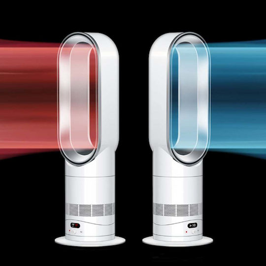 Dyson Hot+Cool HF1 Κεραμικό Αερόθερμο Δωματίου Δαπέδου Λευκό 2250W