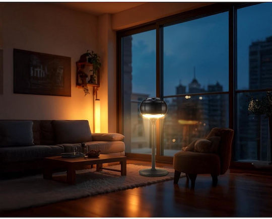 N'Oveen Home Αερόθερμο Δωματίου Δαπέδου Μαύρο