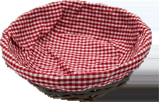 Sidirela Καλάθι Ψωμιού από Rattan Γκρι