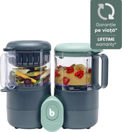Babymoov Nutribaby Food Steamer with Blender with 3 Steaming Decks 0.3lt