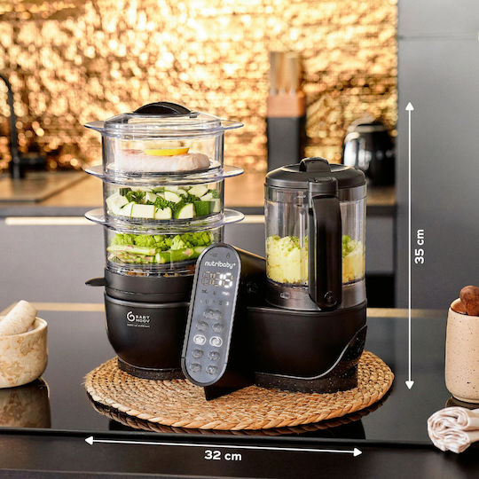 Babymoov Food Steamer with 2.25L Level Cooking