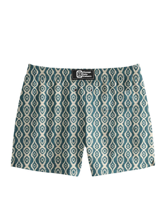 Herren-Bademode Kurze Hosen Grünes