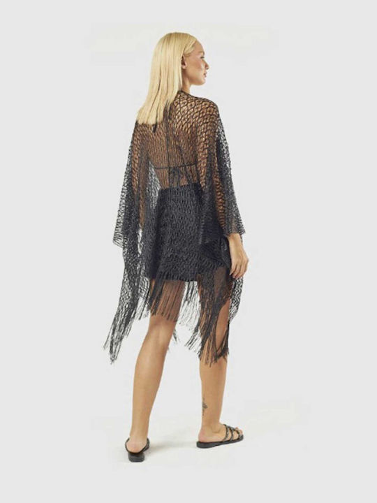 Verde Women's Beach Caftan Black