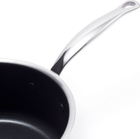 Green Pan Green Pan Kochgeschirr-Set aus Rostfreiem Stahl mit Keramik-Innenbeschichtung 3 Teile