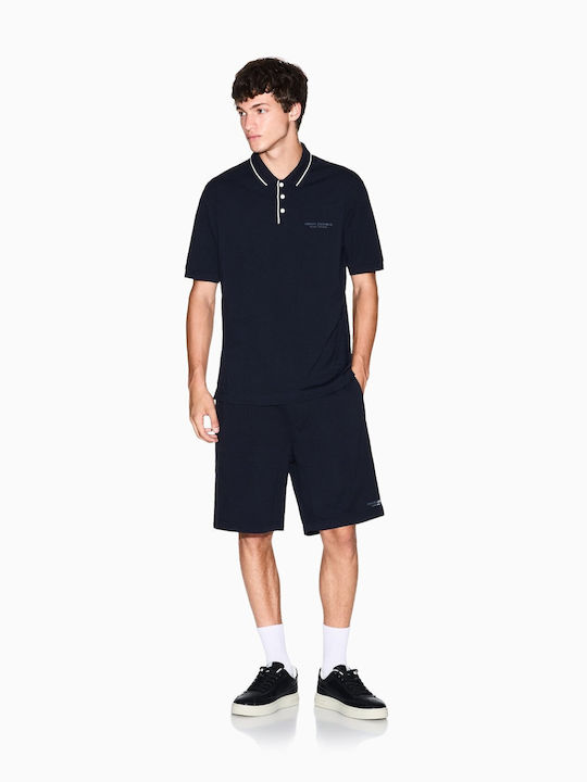Polo Short Sleeve Blue Blouse