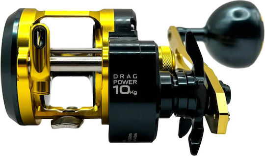 Ryobi Jigrip 300H Риболовен Макарa За Тролинг За Леворъки