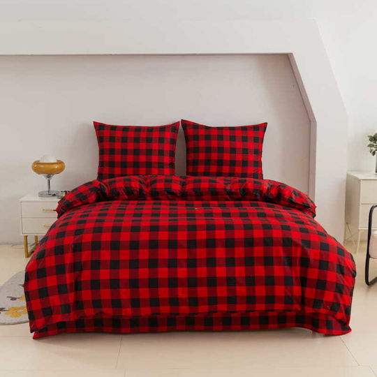 Cotton Market Bettbezüge Einheit 160x200cm Lumberjack Check