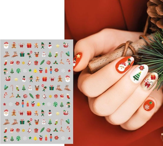 Decorative Nail Stickers Christmas Mix