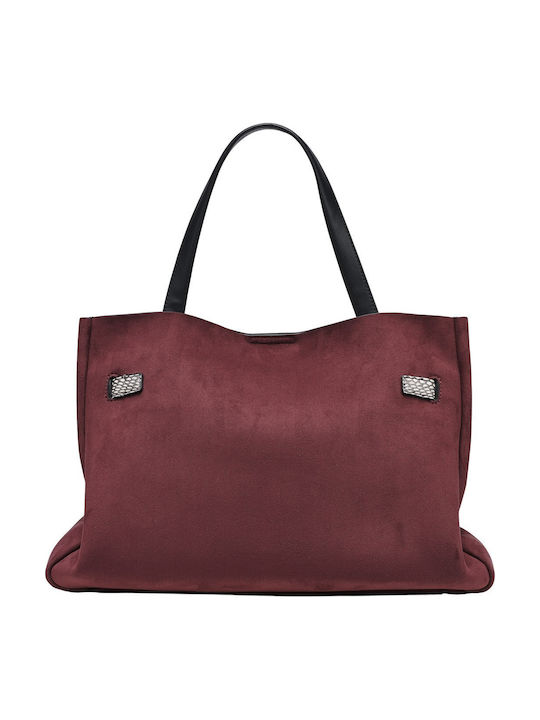 Women's Burgundy Handbag