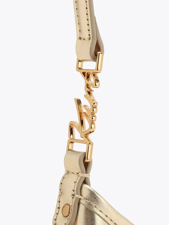 Kurt Leather Women's Shoulder Bag Gold