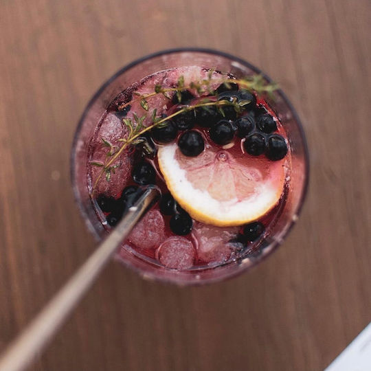 Bacanha Black Currant Flavor Syrup Organic 400 Ml Tea Lemonade Cocktails