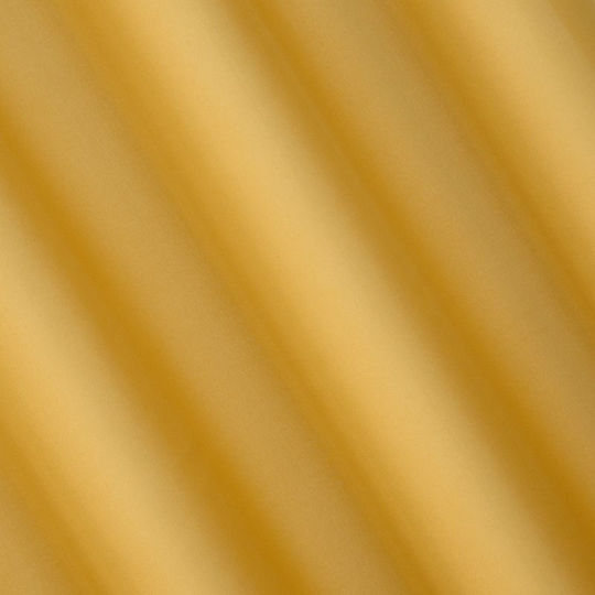 Eurofirany Перде с Плик с писалка Rita Горчичен 140x270см