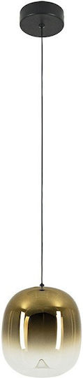 Zambelis Lights LED Висящо Таванно Осветително Тяло Златисто 15x15см Zambelis Lights LED Висящо Таванно Осветително Тяло Златисто 15x15см