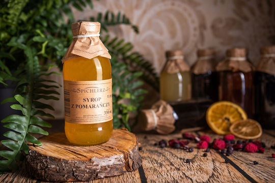 Orange Syrup From Natural Oranges 330ml