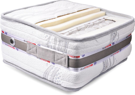 Biocare Saltea Anatomică Semi-dublă 130x200x27cm cu Arcuri Încapsulate