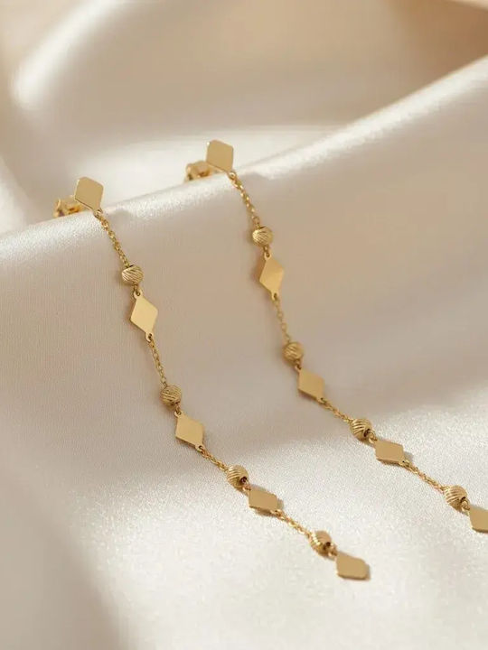 Dangle Earrings From 9K Gold