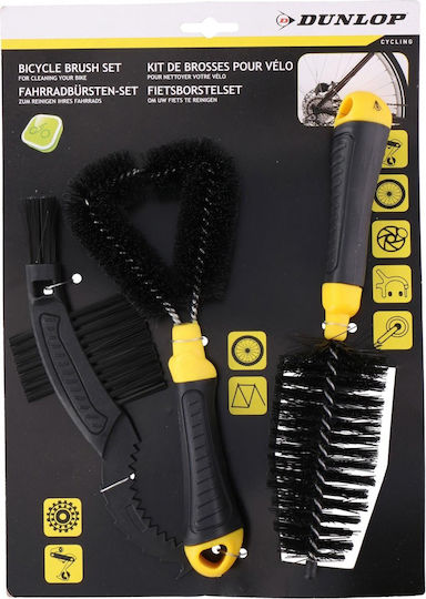 Dunlop Fahrradreinigungsbürsten Set 3