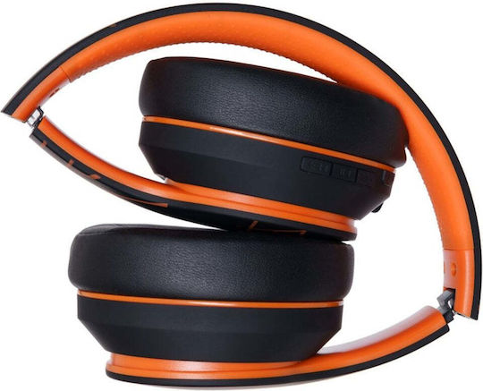 PowerLocus P6 Безжични Bluetooth Over Ear Слушалки Оранжеви