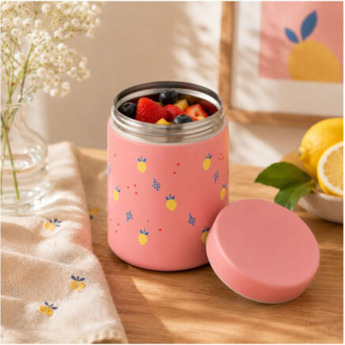 Fresk Baby Thermoskanne für Lebensmittel Edelstahl Summer Fruit 500ml