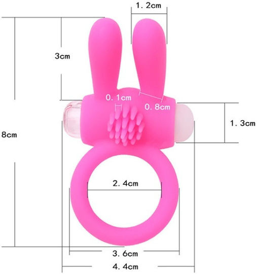 Ophelia's Dream Toys Bunny Vibrating Cock Ring Cr007
