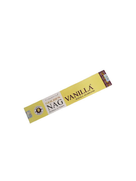 Golden Nag Vanille Raumdüfte Sticks 15gr/15 Stück Vijayshree