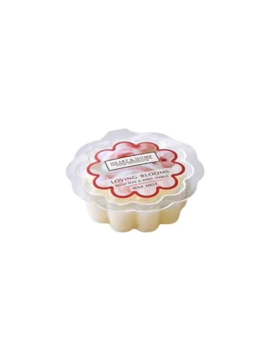 Heart & Home Αρωματικό Wax Melt Loving Blooms με Άρωμα Τριαντάφυλλο 26gr