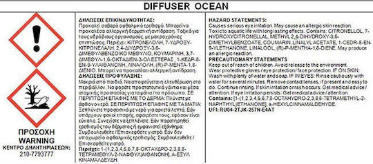 Themagio Diffuser με Άρωμα Ocean 77315 200ml