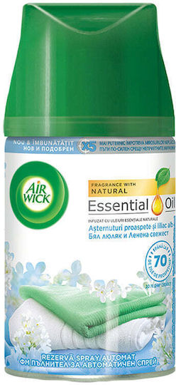 Airwick Συσκευή Ψεκασμού Linen με Άρωμα Αμύγδαλο 250ml