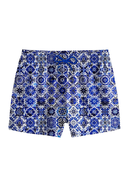 Herren-Bademode Kurze Hosen Blau