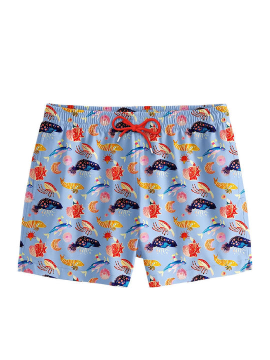 Herren-Bademode Kurze Hosen Blau