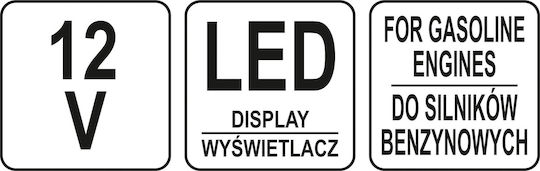Yato Yt-72960 Тестер За Бензинови Инжектори 12v Червен
