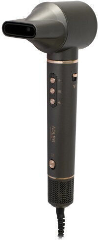Adler Styler Electric Hair Brush with Air for Hair Straightening and Curls 1400W