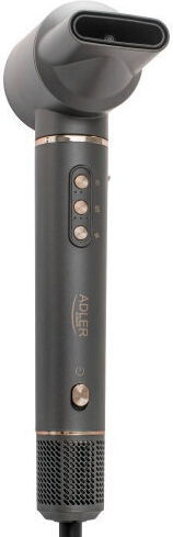 Adler Styler Electric Hair Brush with Air for Hair Straightening and Curls 1400W