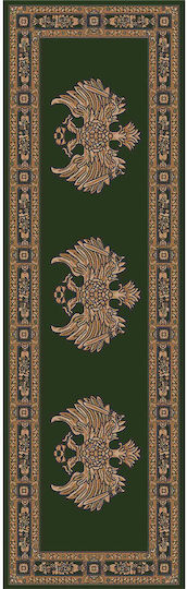 Isexan Round Church Carpet Atlantis 1000 - Orthodoxia Green Ø60cm 40-6060-1000