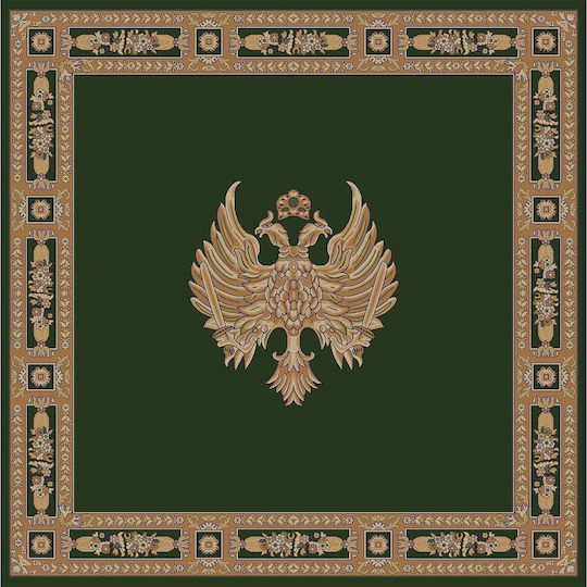 Isexan Round Church Carpet Atlantis 1000 - Orthodoxia Green Ø60cm 40-6060-1000