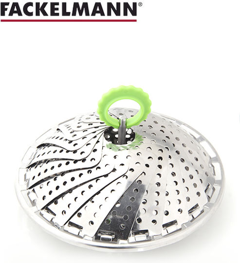 Fackelmann Καλάθι Ατμού Ανοξείδωτο Λαβή Ø14-24cm