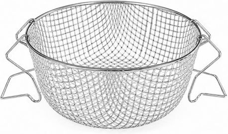 Zylindrischer Frittierkorb für den Heimgebrauch Φ23cm Inox